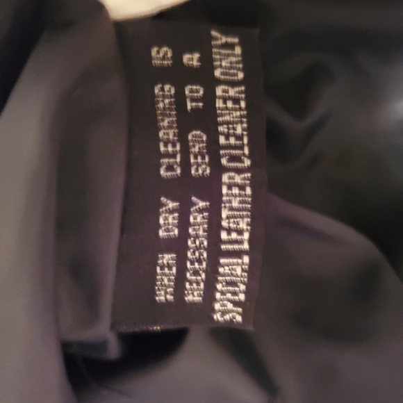 Vntg 80's Wilson Women's Black Crop Bolero Biker Seude Leather Jacket L - Picture 8 of 8